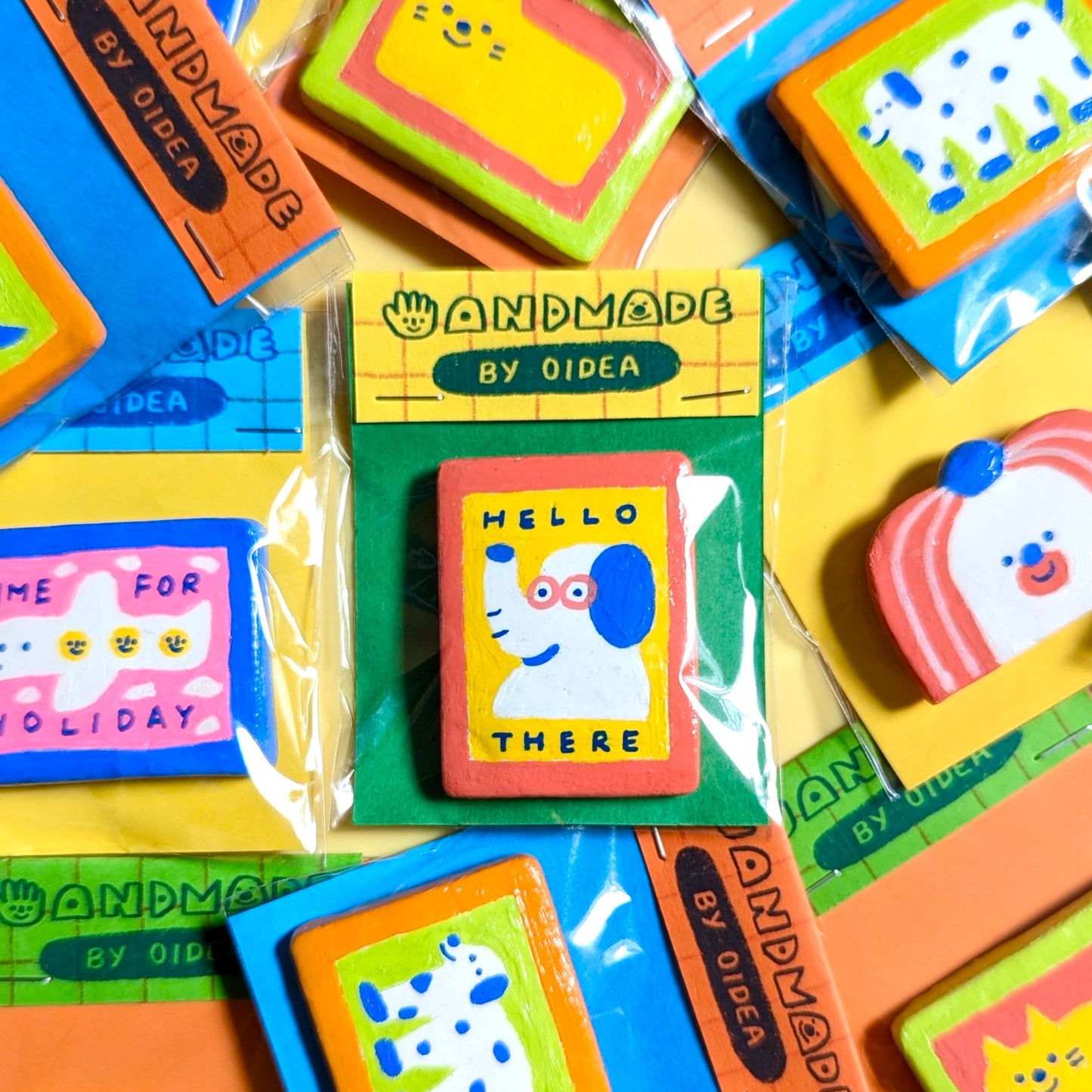 Handmade Clay Magnet