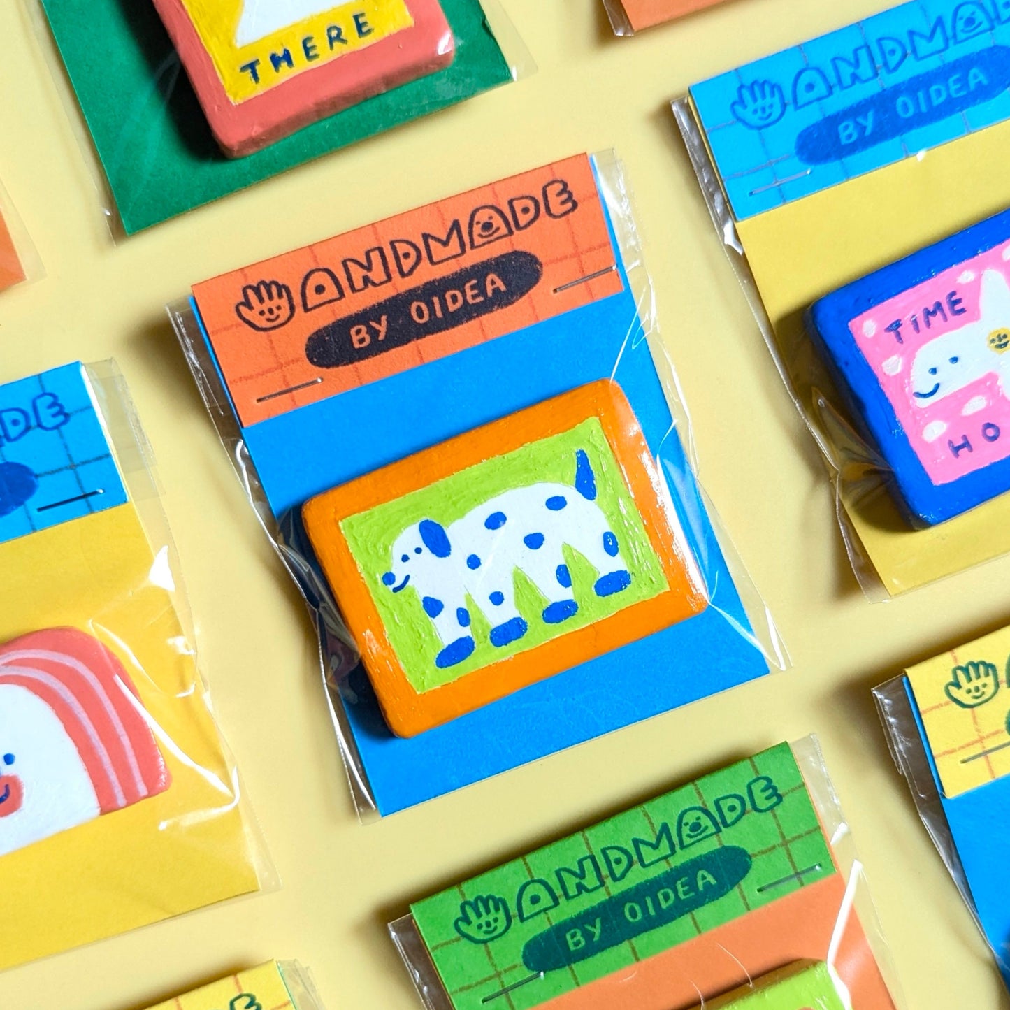 Handmade Clay Magnet