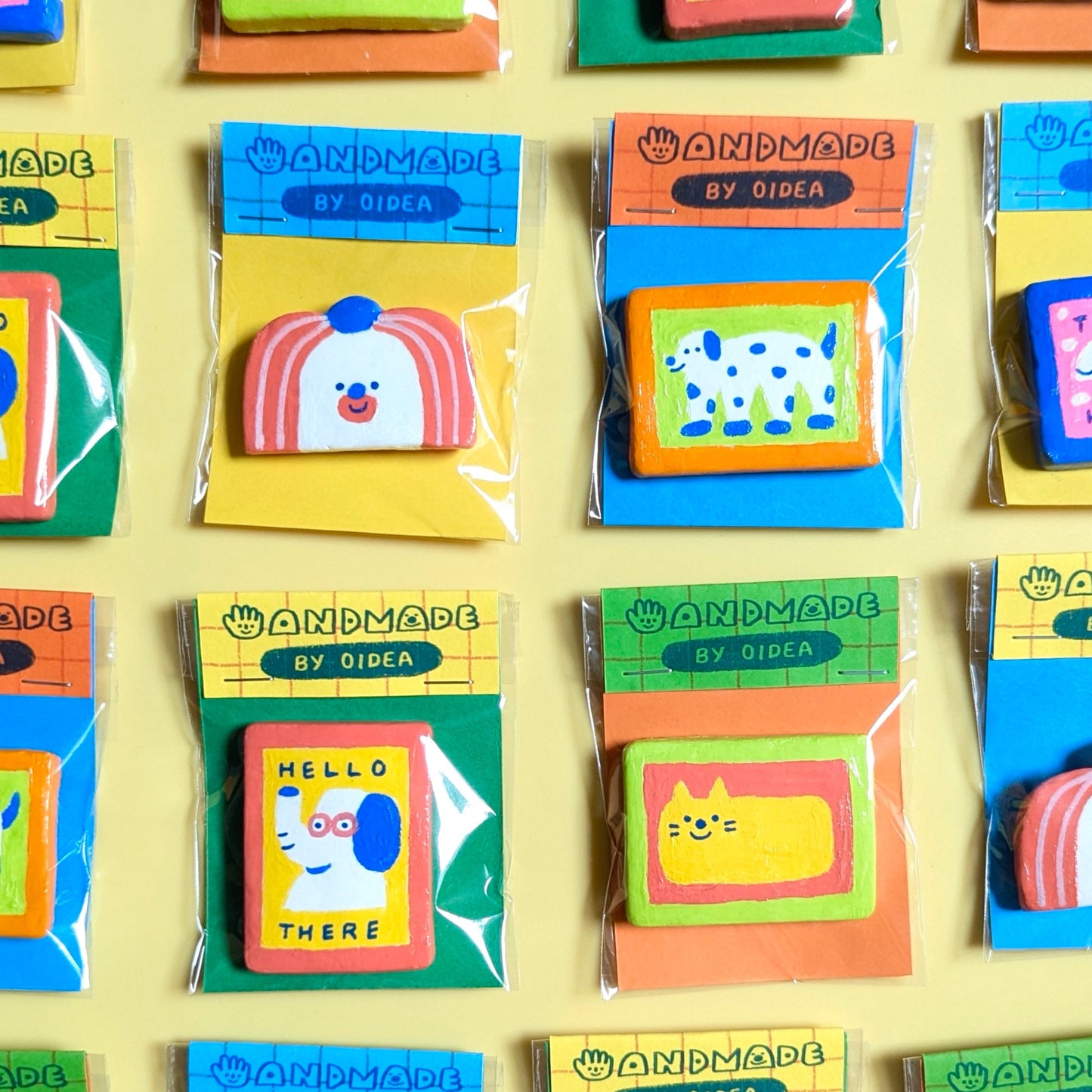 Handmade Clay Magnet
