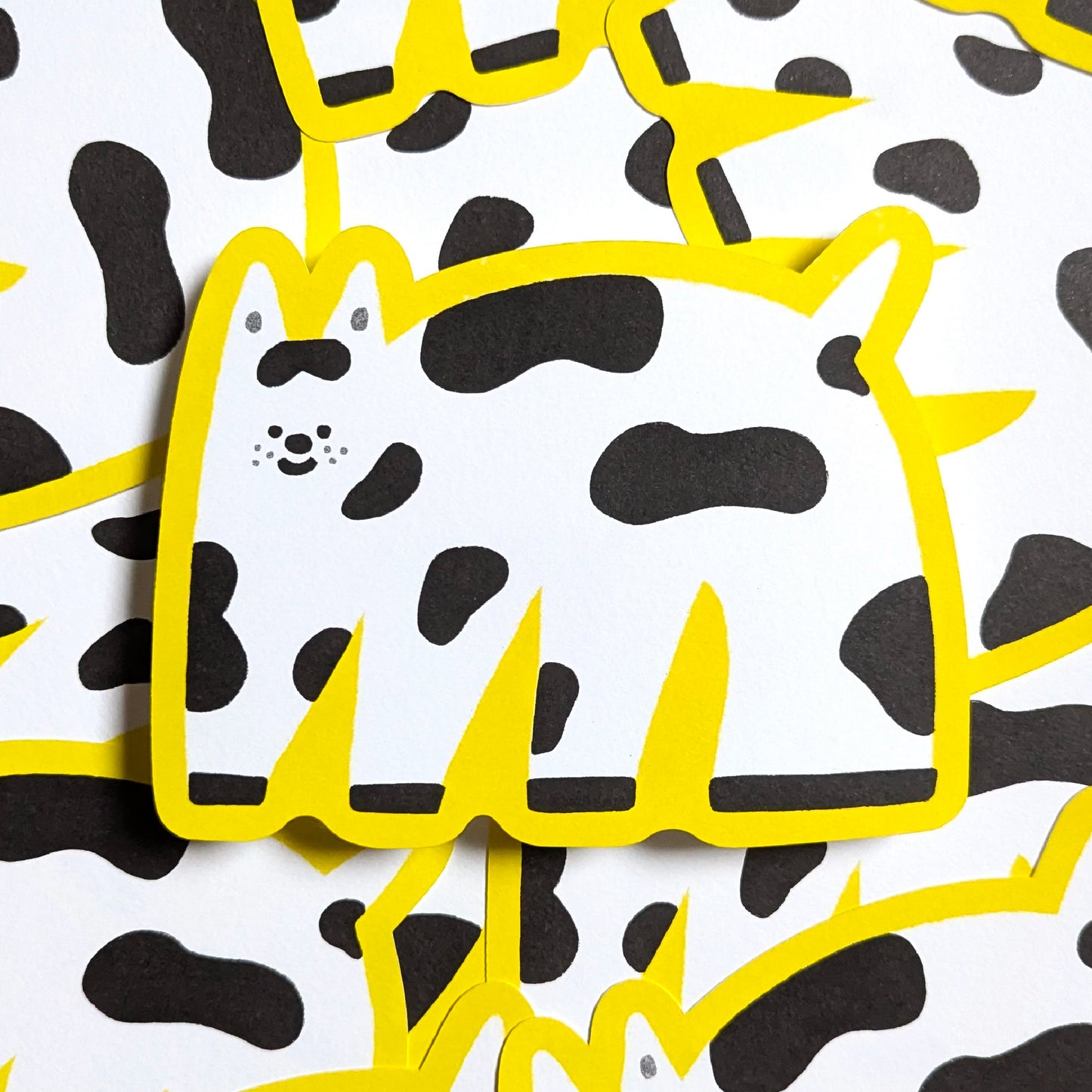 Moo Moo Cat Riso Postcard Set