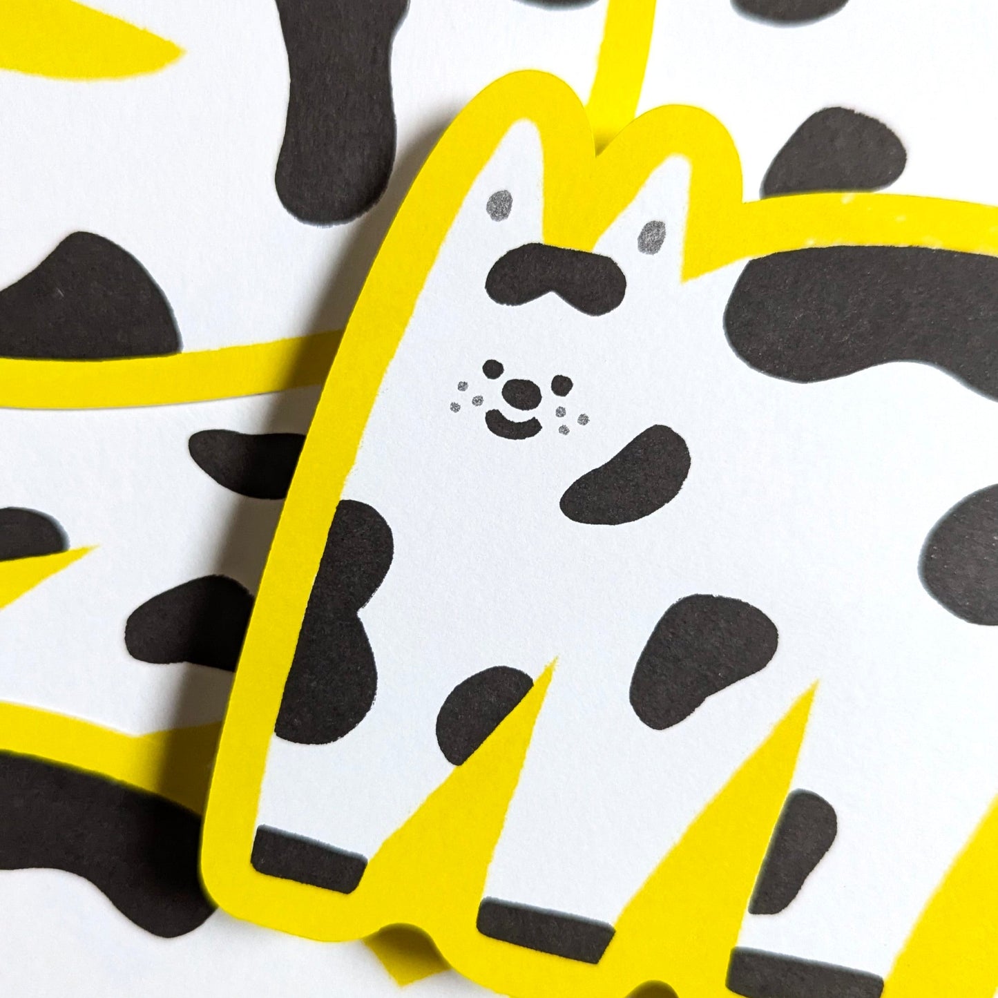 Moo Moo Cat Riso Postcard Set