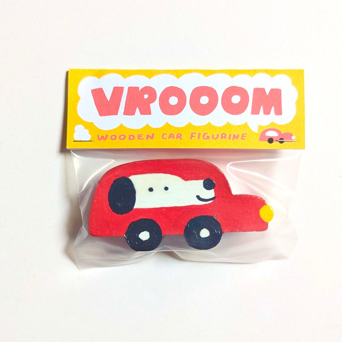 Wooden Car Figurine