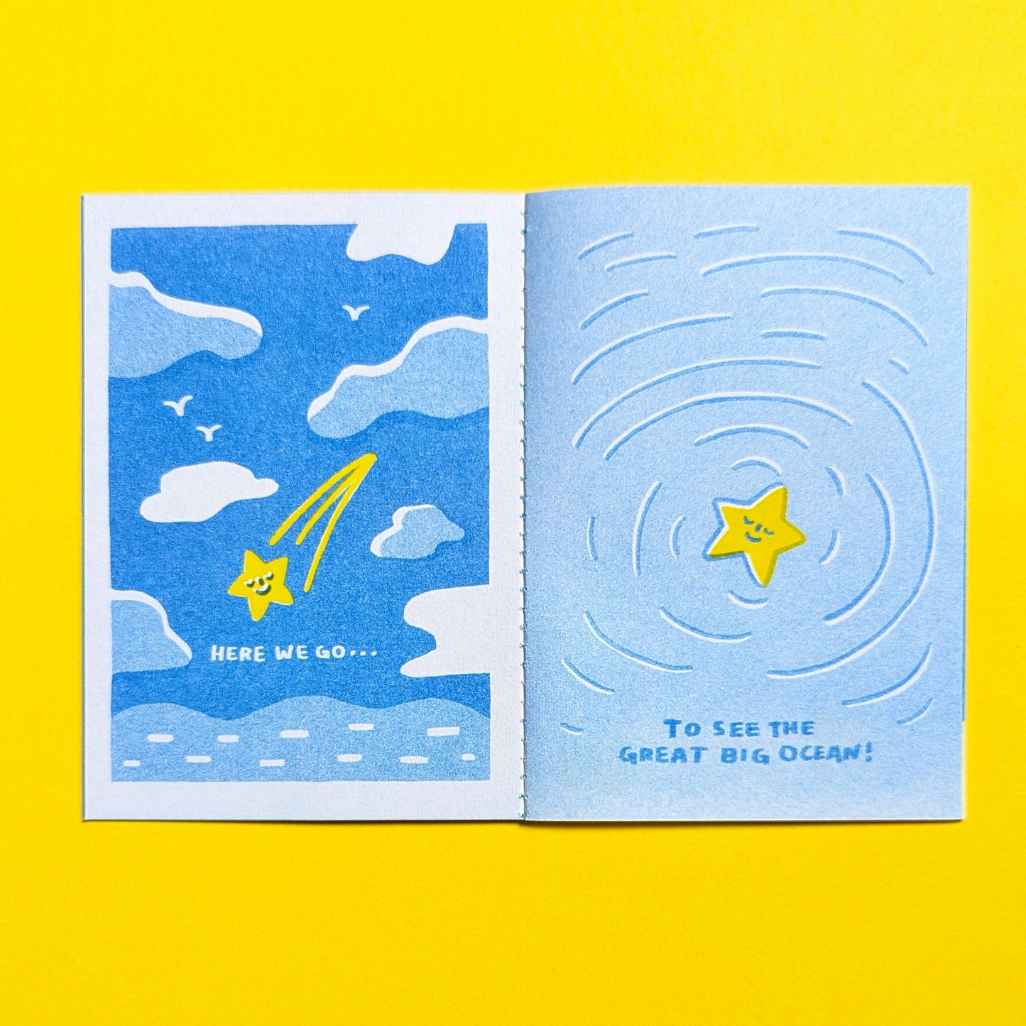 A Trip To Earth Riso Zine Set