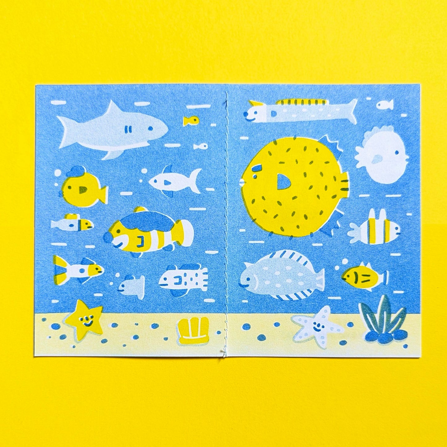 A Trip To Earth Riso Zine Set