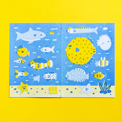 A Trip To Earth Riso Zine Set