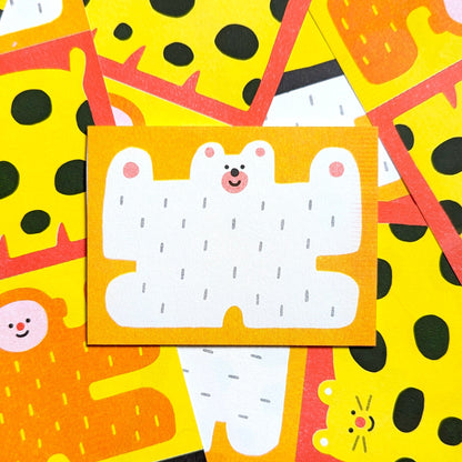 Animal Postcard Set