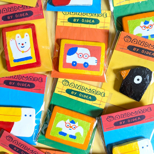 Handmade Clay Magnet