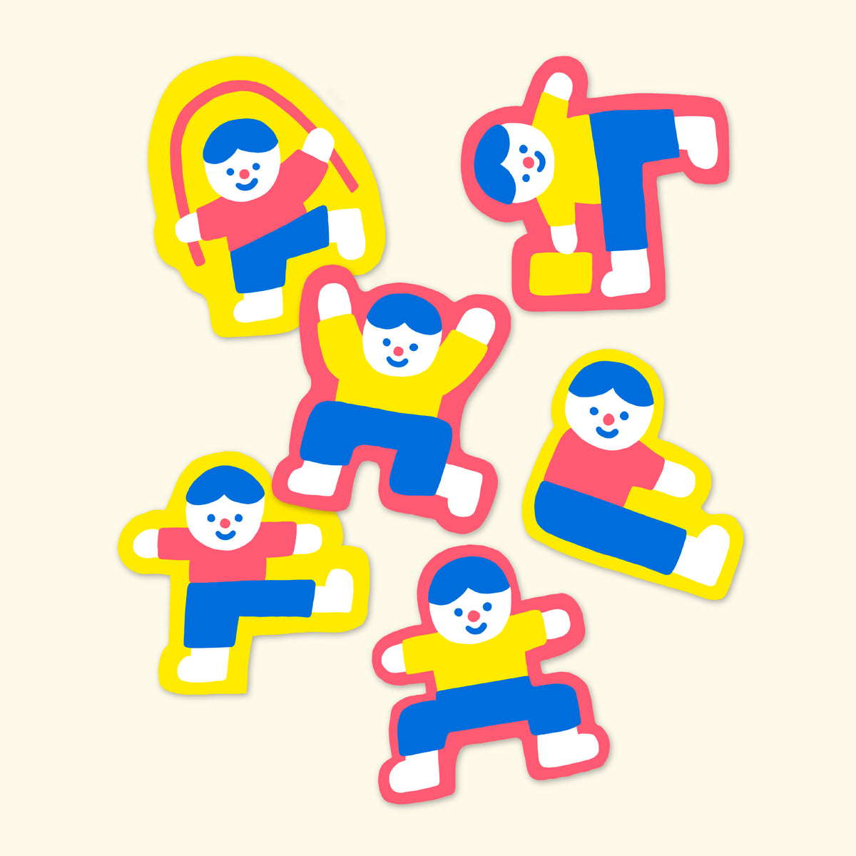 Keep Fit Sticker Pack