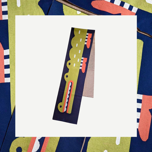 Long Alligator Scarf