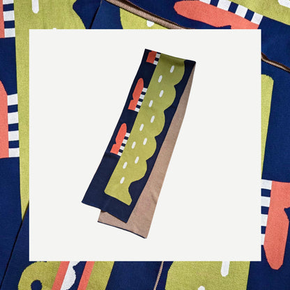 Long Alligator Scarf