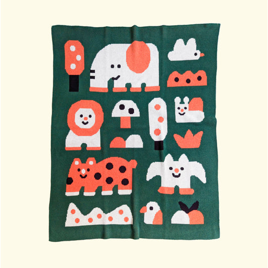 Mini Animals Blanket