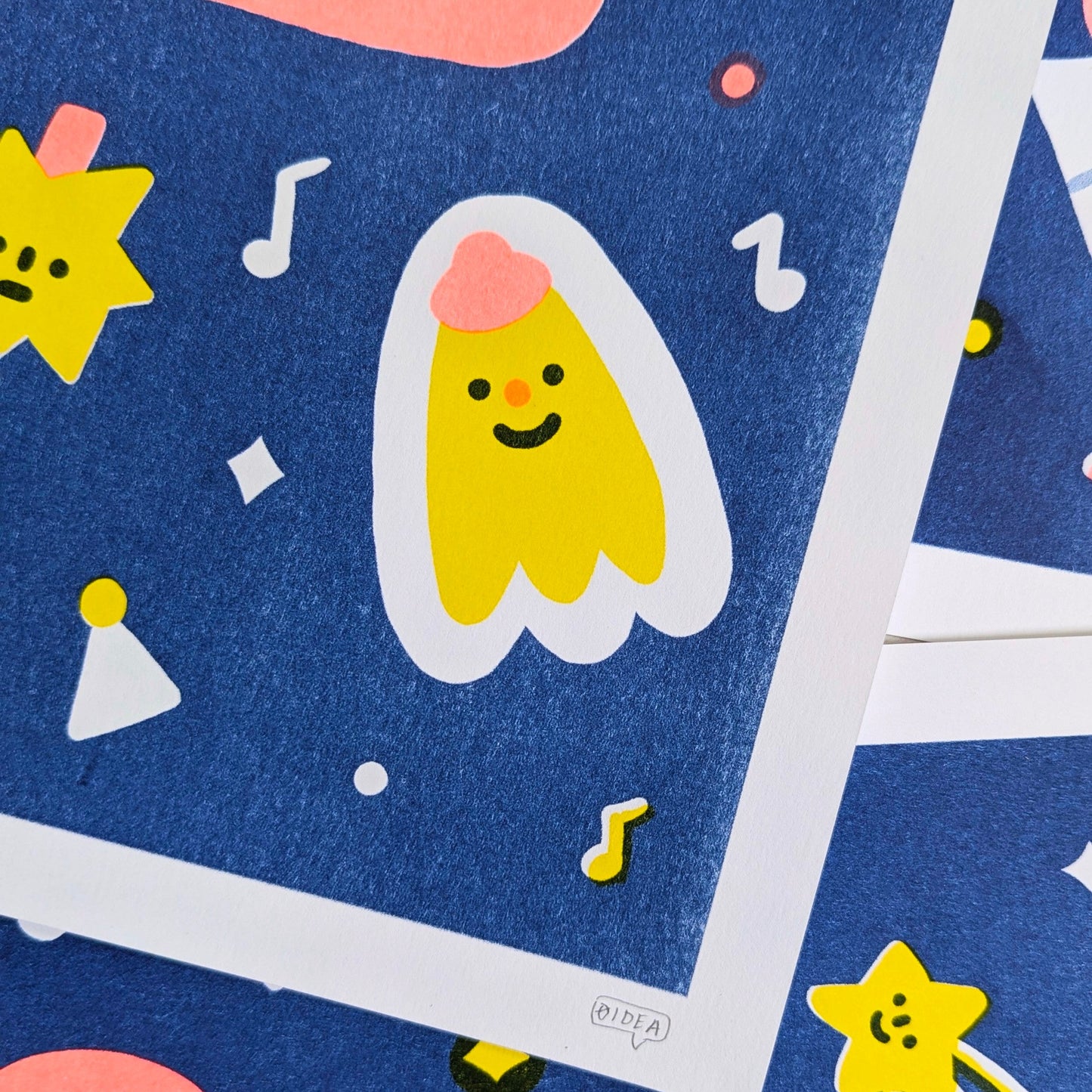 Space Jamming Risograph Print