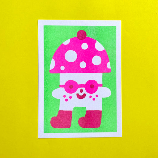 A6 Risograph Print